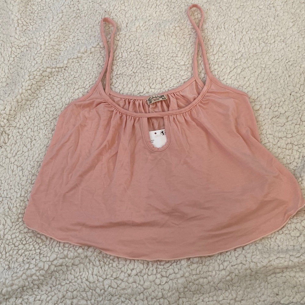 Free People‎ Intimately Crop Tank Top Free Hope Front